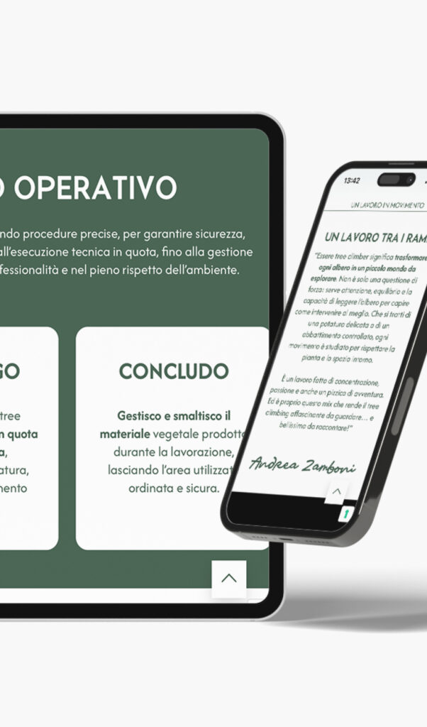 Elisa Rubele Studio - Web & Graphic Designer Freelancer - Az Potature Phone V 1