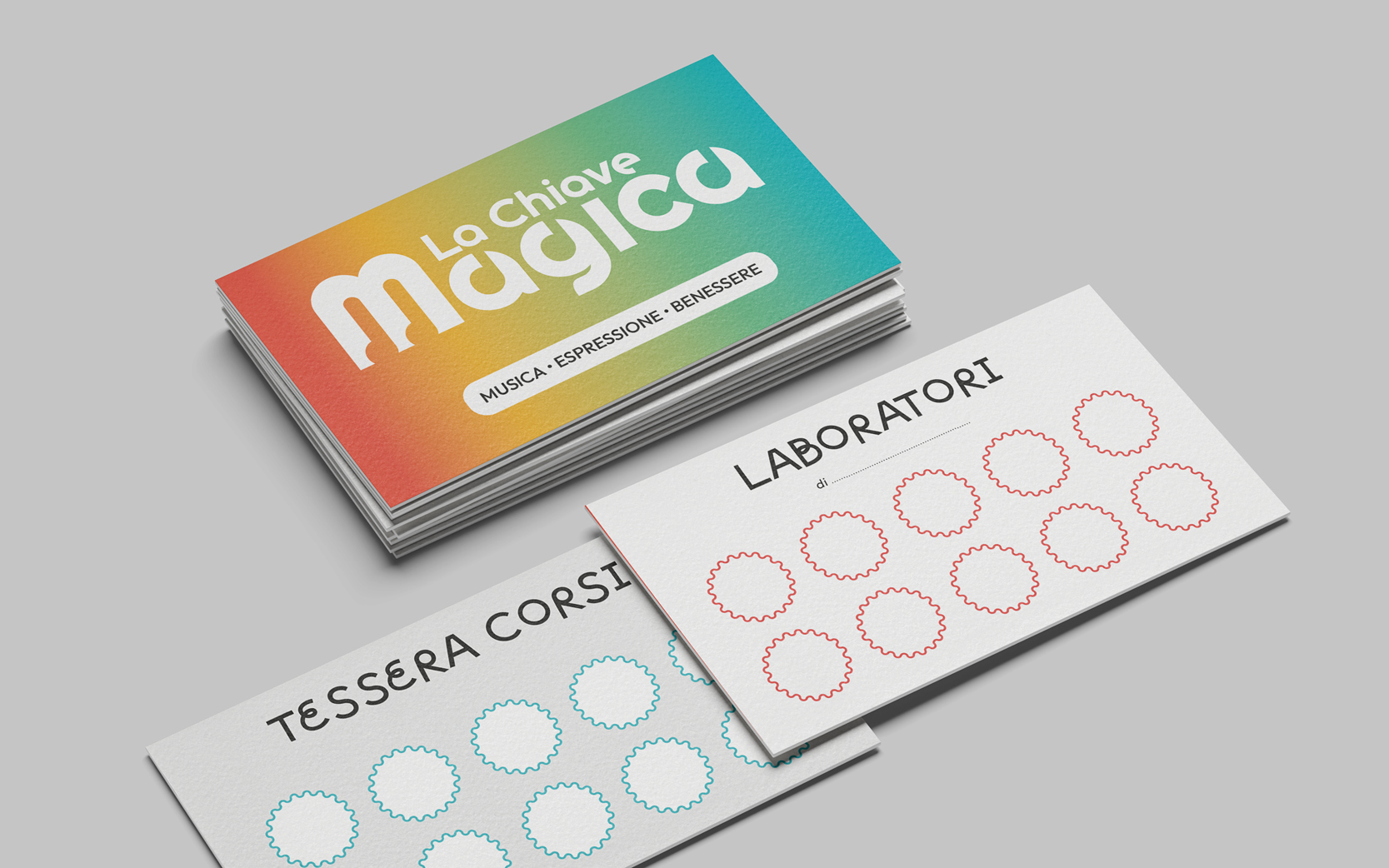 Elisa Rubele Studio - Web & Graphic Designer Freelancer - La chiave Magica Card O 1