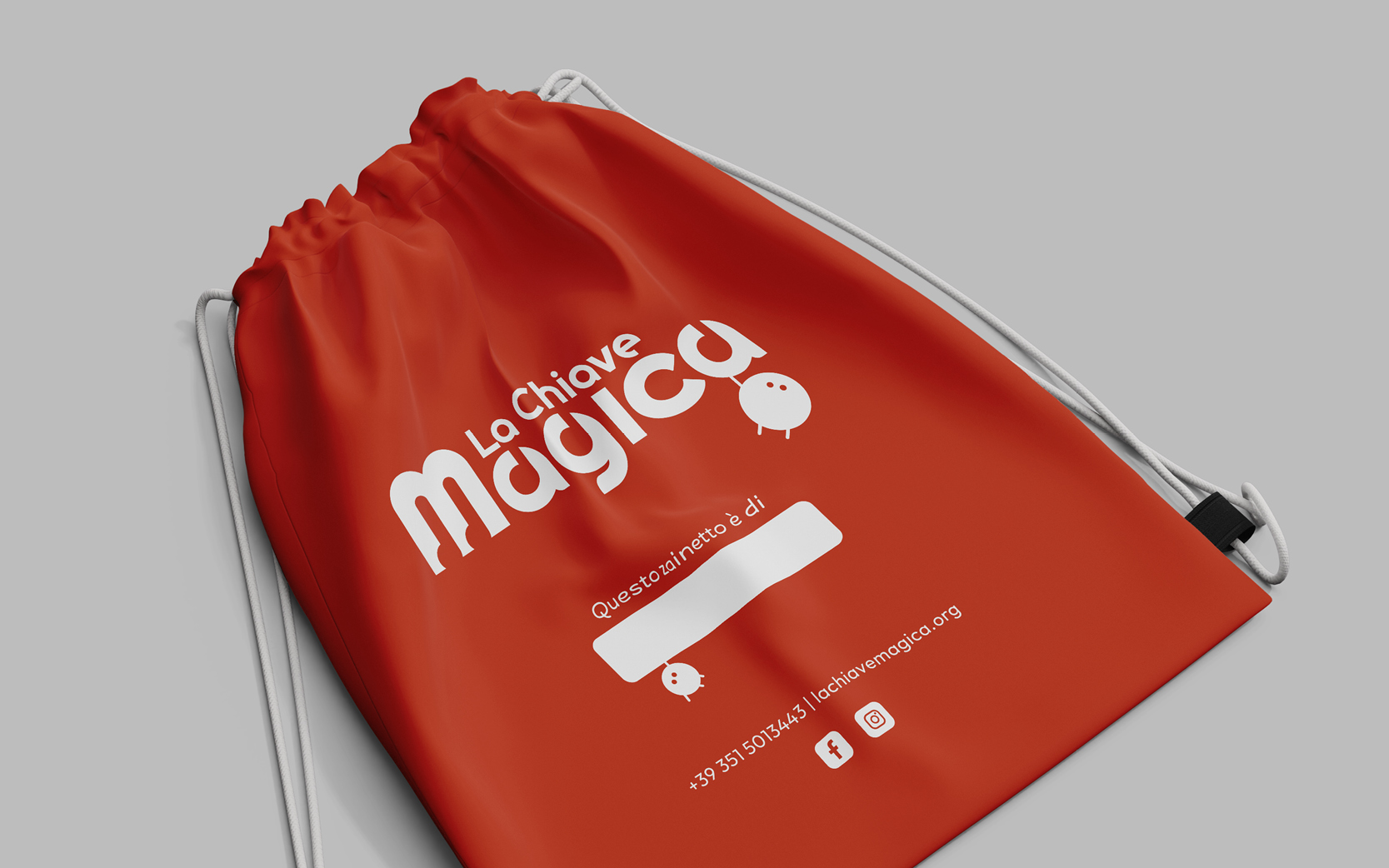 Elisa Rubele Studio - Web & Graphic Designer Freelancer - La chiave Magica Sacca O 1