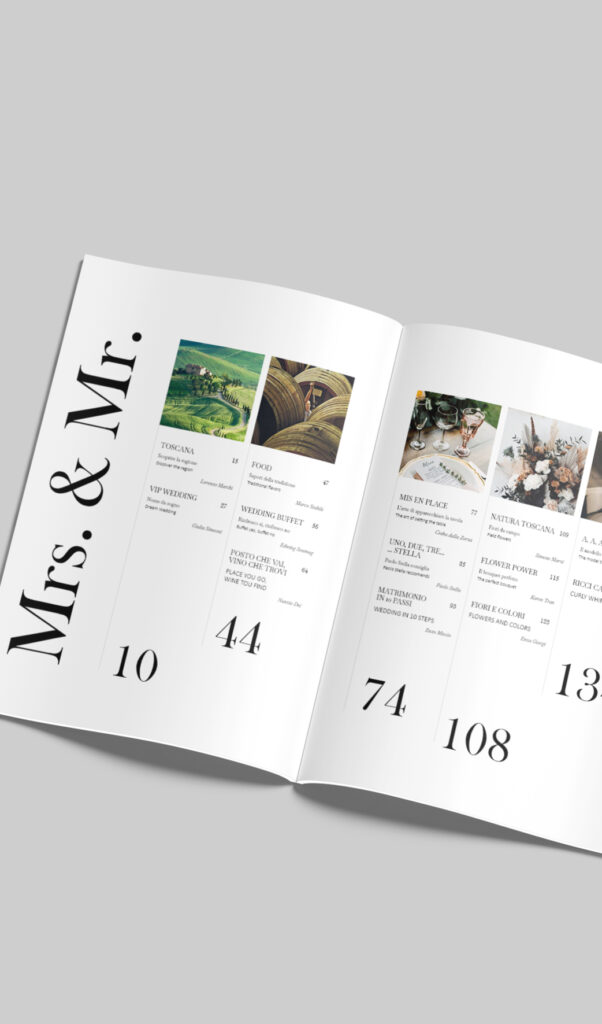 Elisa Rubele Studio - Web & Graphic Designer Freelancer - magazine wdding3