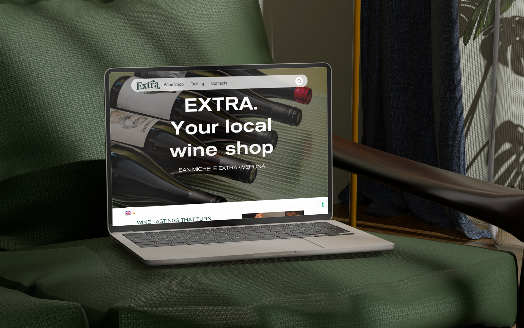 Elisa Rubele Studio - Extra Wine Shop Website