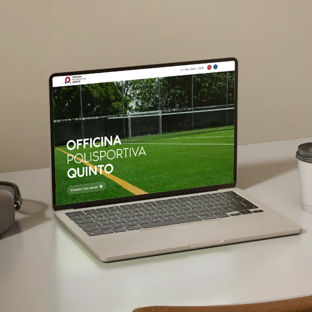 Elisa Rubele Studio - Web Design - Officina Polisportiva Quinto Site