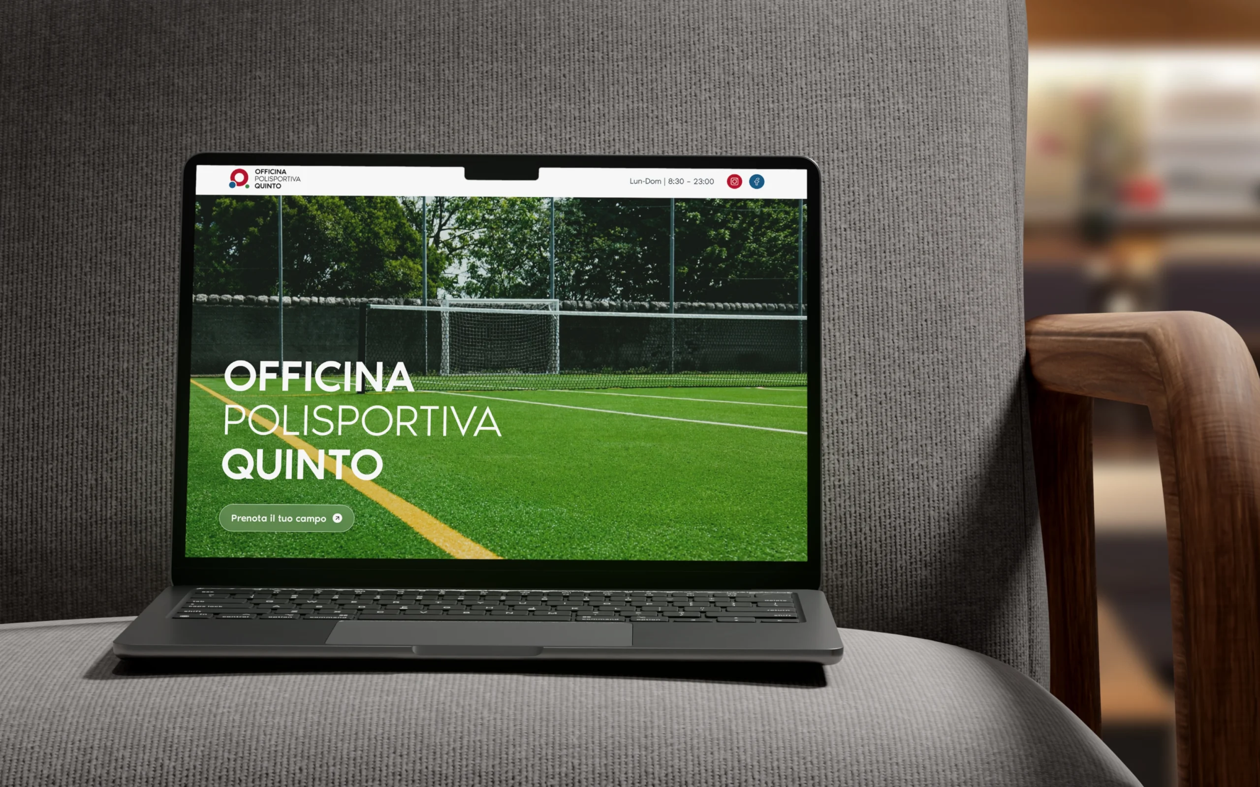 Elisa Rubele Studio - Web Design - Officina Polisportiva Quinto Sito